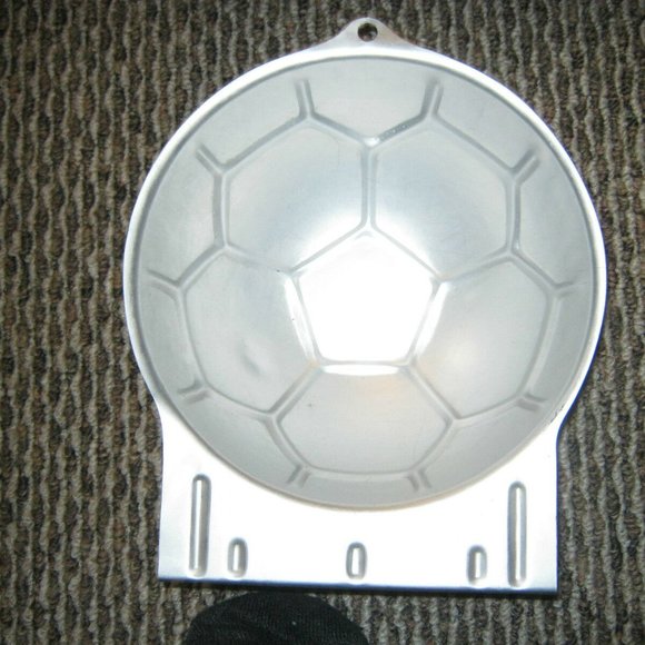 Wilton Silver Soccer Ball Cake Pan - Picture 2 of 2